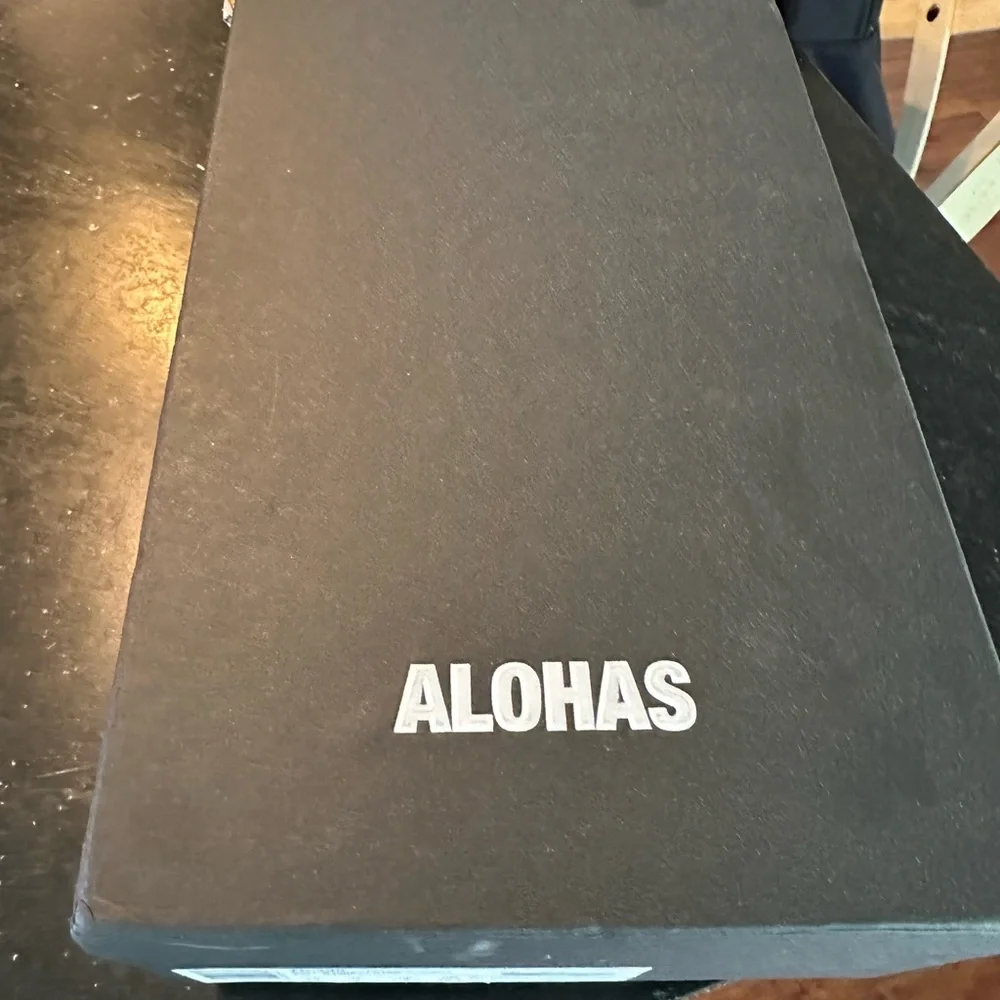 Aloha Tb. 490 Crochet Cream Leather Sneakers size 9 / 40 - Picture 2 of 8